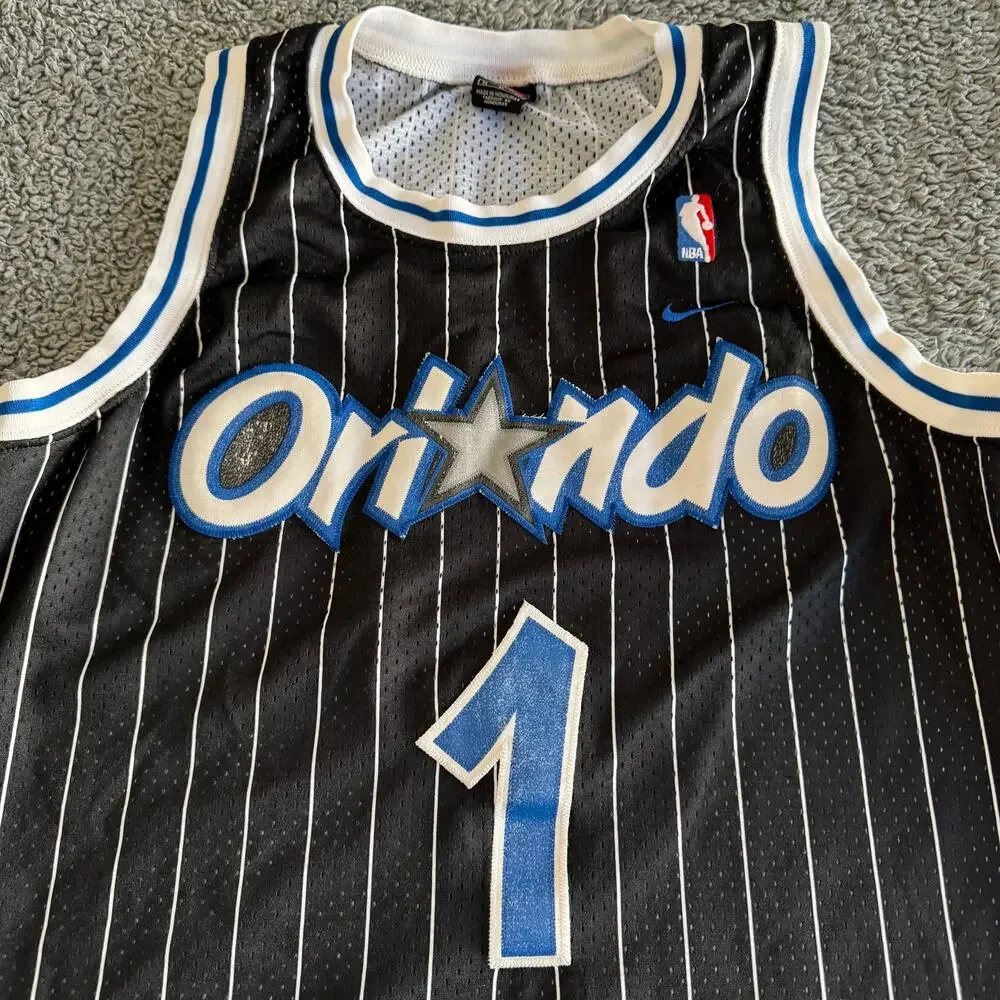 Authentic Nike 2003 Tracy McGrady NBA Orlando Magic Swingman Jersey Size M 89-90 - Picture 4 of 12